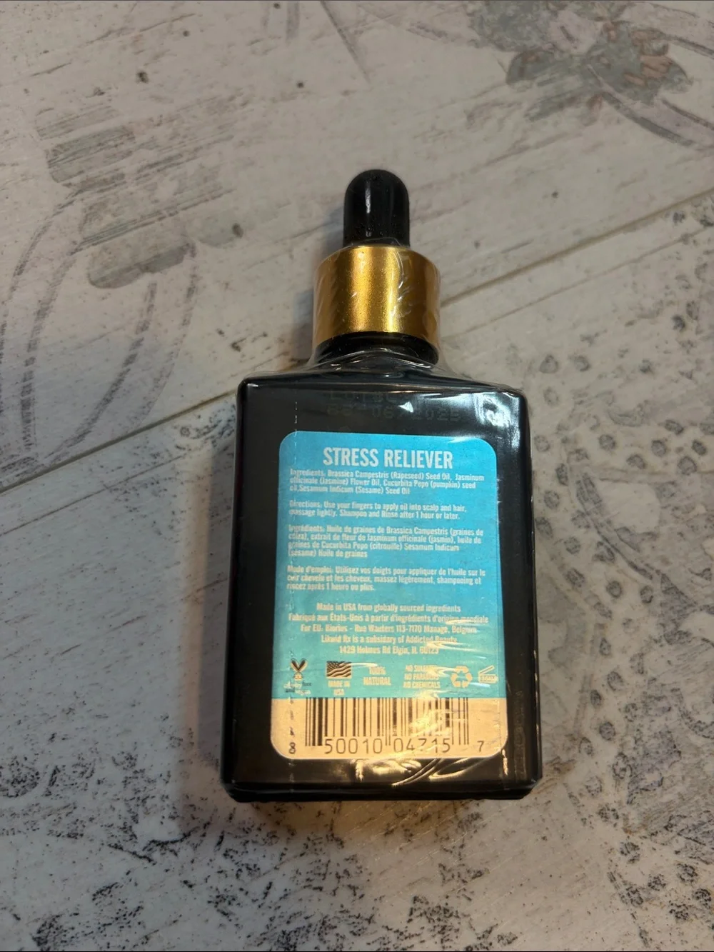 Likwid Rx Stress Reliever 100% Natural Hair Oil